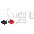 Red 50A Battery Motors Pild Connecteurs